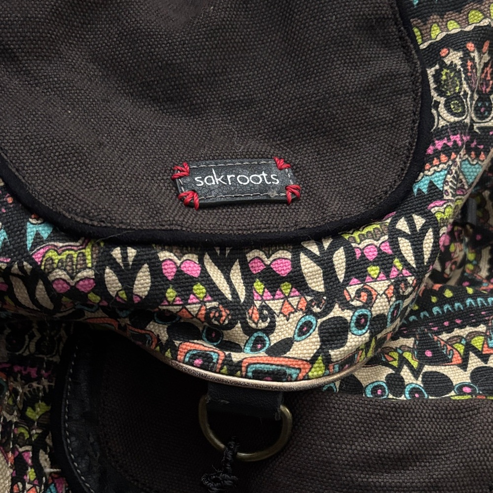 Sakroots Colorful Patterned Backpack - image 4